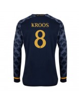 Real Madrid Toni Kroos #8 Venkovní Dres 2023-24 Dlouhý Rukáv